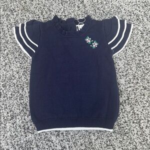 Janie and Jack ruffle sleeve sweater
